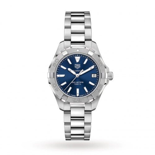  Shop Authentic Tag Heuer Aquaracer Blue Dial Watch for Women - WBD1312.BA0740 - Luxxuri