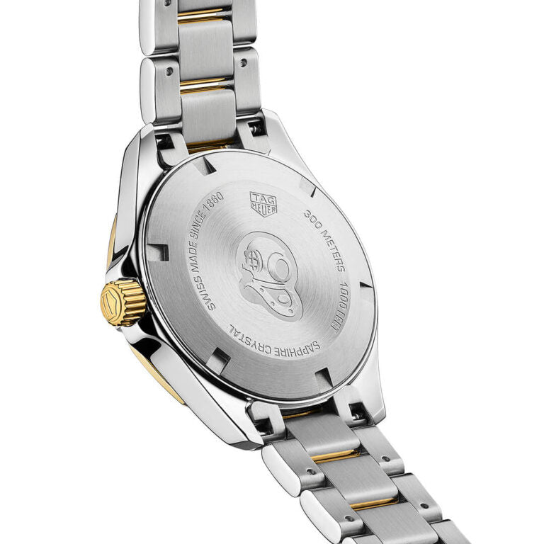  Shop Authentic Tag Heuer Aquaracer Mother of Pearl Dial Watch for Women - WBD1320.BB0320 - Luxxuri