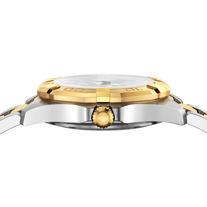  Shop Authentic Tag Heuer Aquaracer Mother of Pearl Dial Watch for Women - WBD1320.BB0320 - Luxxuri