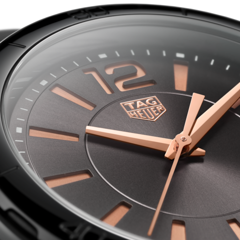  Shop Authentic Tag Heuer Formula 1 Quartz Black Dial Black Leather Strap Watch for Women - WBJ1314.FC8230 - Luxxuri