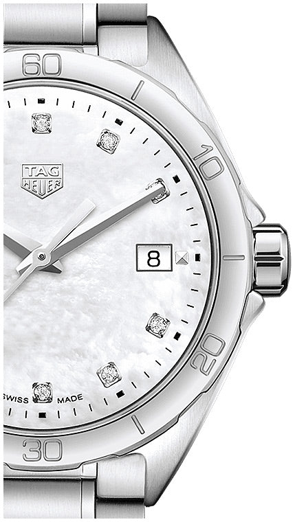  Shop Authentic Tag Heuer Formula 1 Diamonds Mother of Pearl White Dial Watch for Women - WBJ1319.BA0666 - Luxxuri
