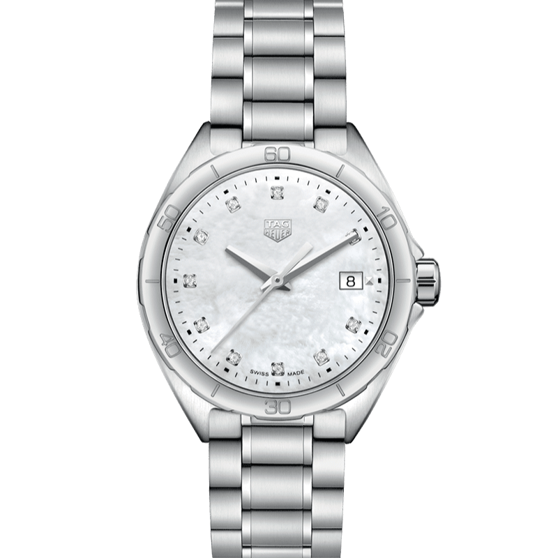  Shop Authentic Tag Heuer Formula 1 Diamonds Mother of Pearl White Dial Watch for Women - WBJ1319.BA0666 - Luxxuri