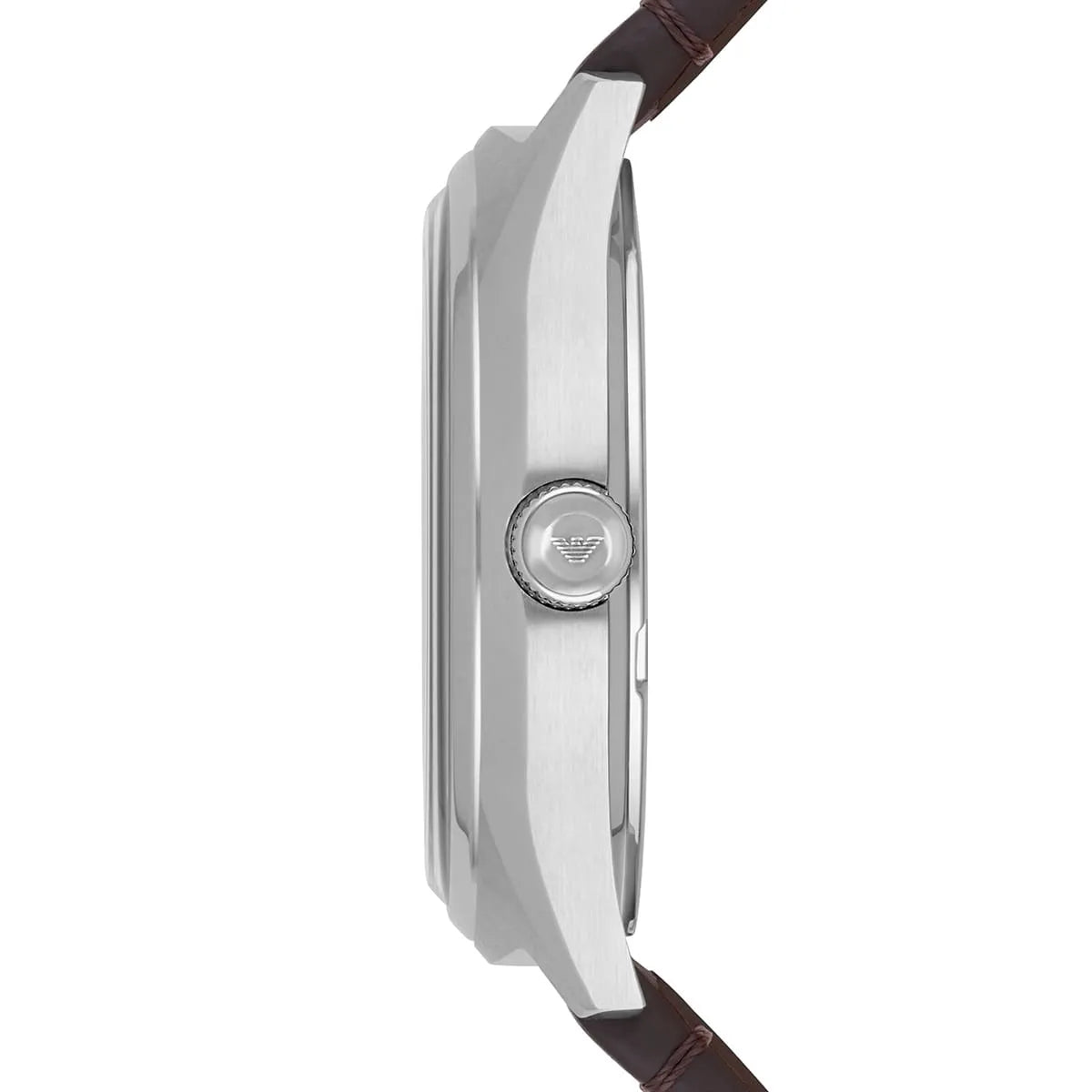  Shop Authentic Emporio Armani Dress Quartz White Dial Brown Leather Strap Watch For Men - AR1999 - Luxxuri
