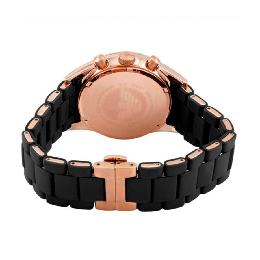  Shop Authentic Emporio Armani Sportivo Black Dial Black Steel Strap Watch For Women - AR5906 - Luxxuri