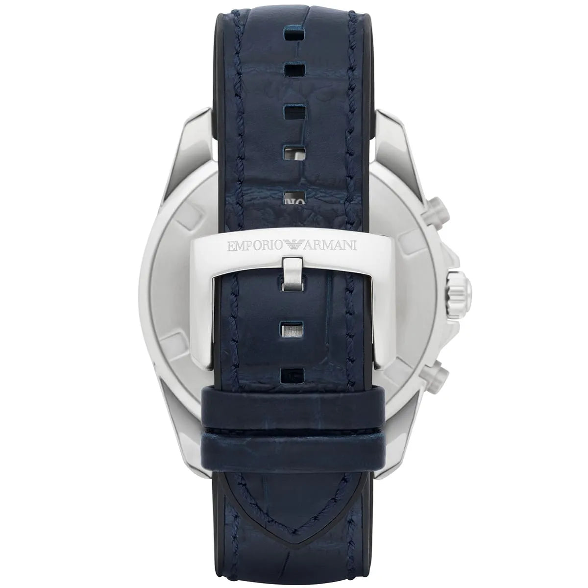  Shop Authentic Emporio Armani Sportivo Chronograph Blue Dial Blue Leather Strap Watch For Men - AR6126 - Luxxuri