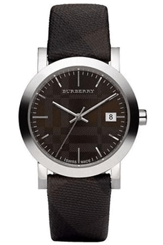  Shop Authentic Burberry Smoked Brown Dial Brown Leather Strap Watch for Women - BU1775 - Luxxuri