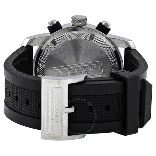  Shop Authentic Burberry Endurance Sport Chronograph Black Dial Black Rubber Strap Watch for Men - BU7700 - Luxxuri