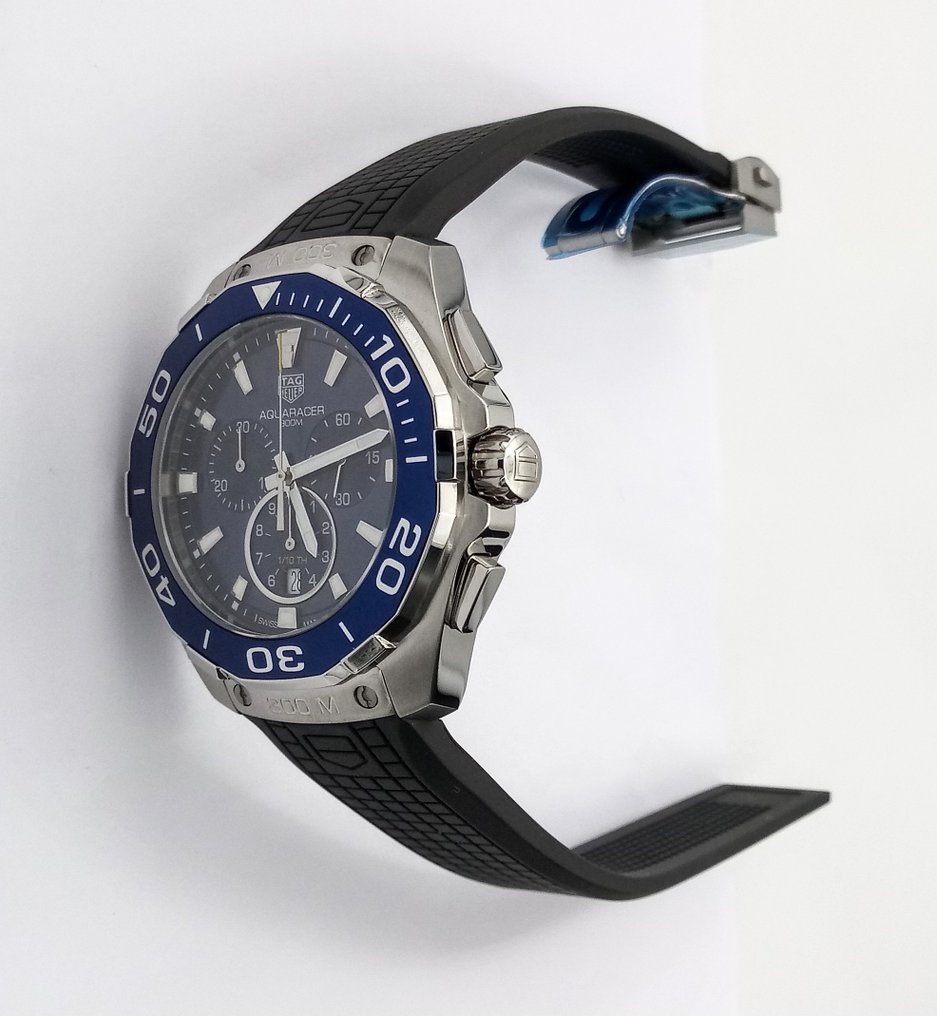  Shop Authentic Tag Heuer Aquaracer Blue Dial Watch for Men - CAY111B.FT6041 - Luxxuri