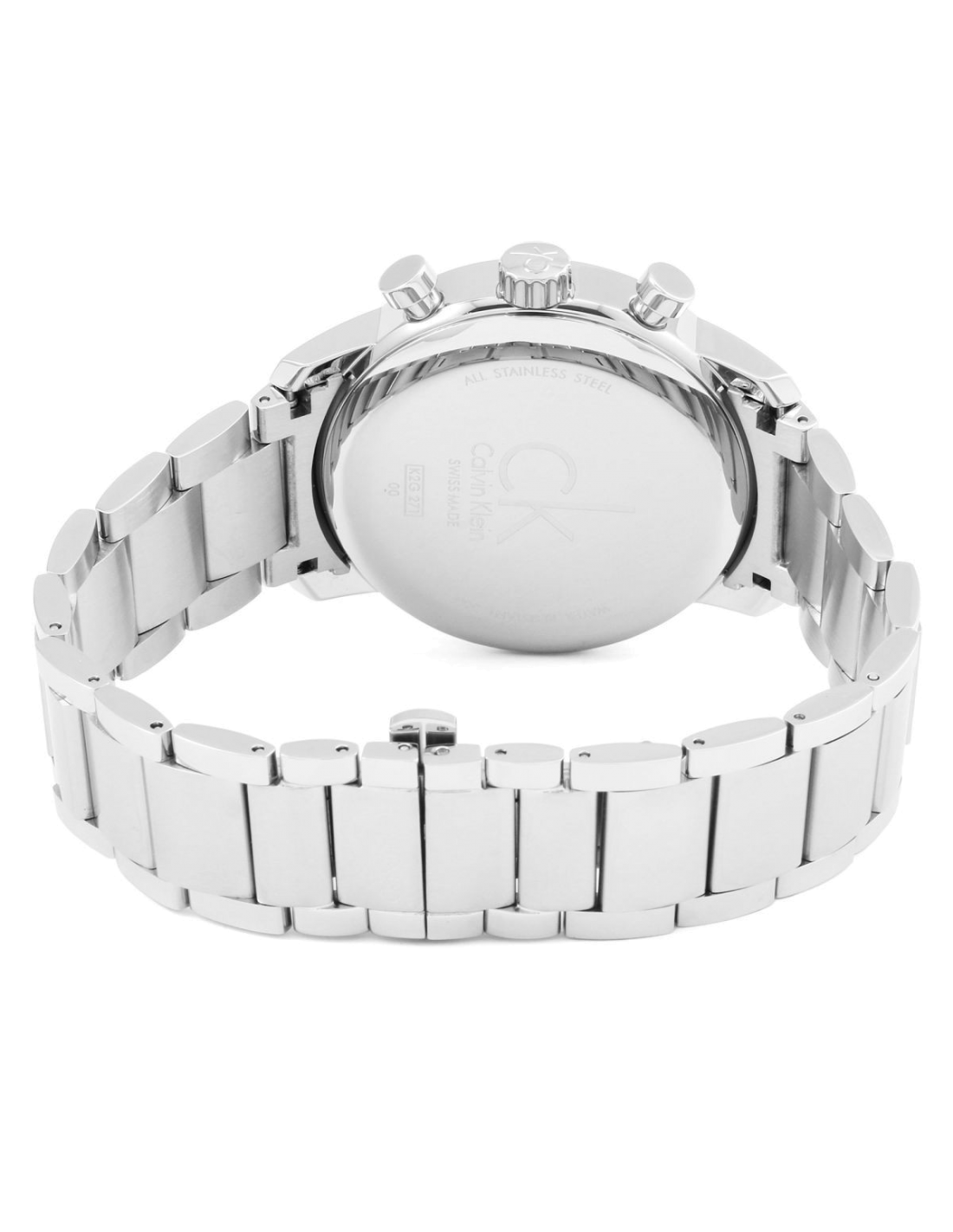  Shop Authentic Calvin Klein City White Dial Silver Steel Strap Watch for Men - K2G27146 - Luxxuri