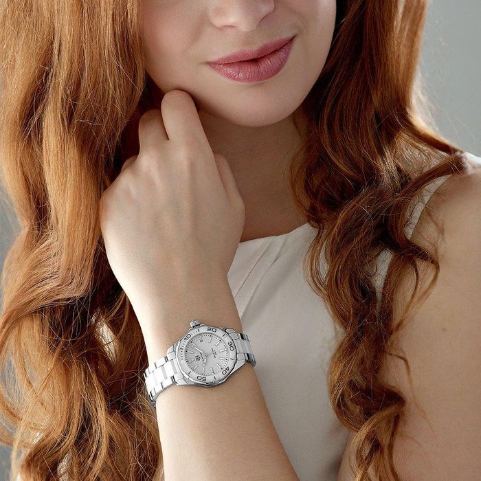  Shop Authentic Tag Heuer Aquaracer White Dial Watch for Women - WAY131B.BA0914 - Luxxuri