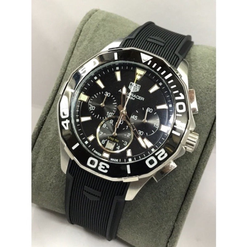 Shop Authentic Tag Heuer Aquaracer Black Dial Watch for Men - CAY111A.FT6041 - Luxxuri