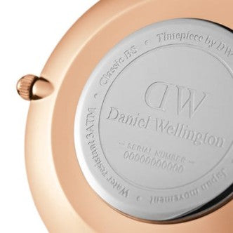  Shop Authentic Daniel Wellington Petite Melrose Black Dial Rose Gold Mesh Strap Watch For Women - DW00100303 - Luxxuri