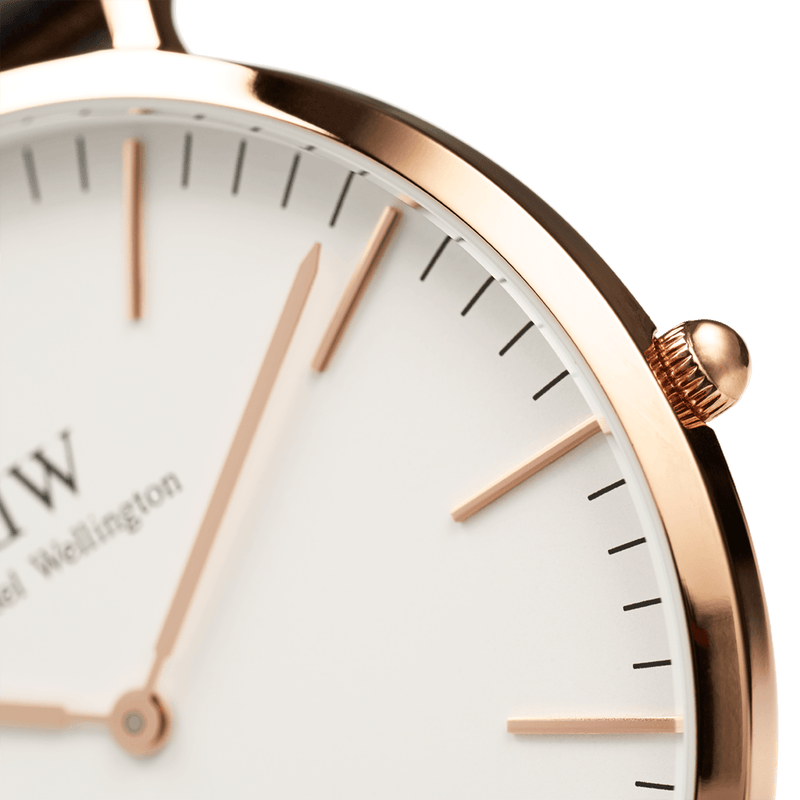  Shop Authentic Daniel Wellington Classic Suffolk White Dial Brown Leather Strap Watch For Women - DW00100120 - Luxxuri