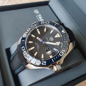  Shop Authentic Tag Heuer Aquaracer Black Dial Watch for Men - WAY201C.FC6395 - Luxxuri