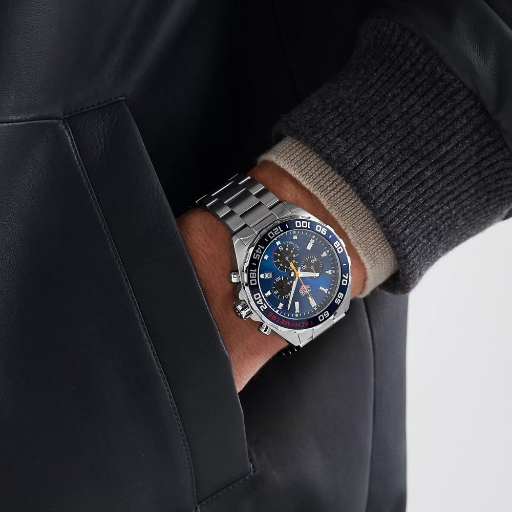  Shop Authentic Tag Heuer Formula 1 Aston Martin Red Bull Racing Blue Dial Silver Steel Strap Watch for Men - CAZ101AB.BA0842 - Luxxuri