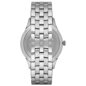  Shop Authentic Emporio Armani Kappa Quartz Blue Dial Silver Steel Strap Watch For Men - AR80010 - Luxxuri