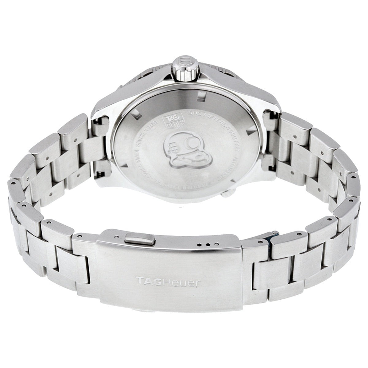  Shop Authentic Tag Heuer Aquaracer Calibre 5 Automatic Blue Dial Silver Steel Strap Watch for Men - WAK2111.BA0830 - Luxxuri
