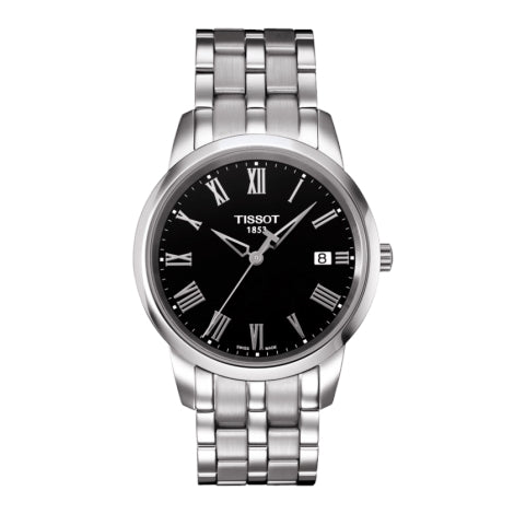  Shop Authentic Tissot T Classic Dream Black Dial Silver Steel Strap Watch for Men - T033.410.11.053.01 - Luxxuri