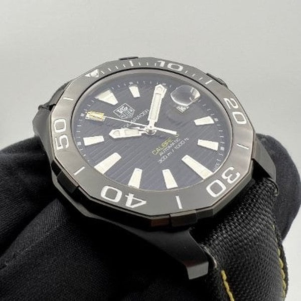  Shop Authentic Tag Heuer Aquaracer Black Dial Watch for Men - WAY218A.FC6362 - Luxxuri