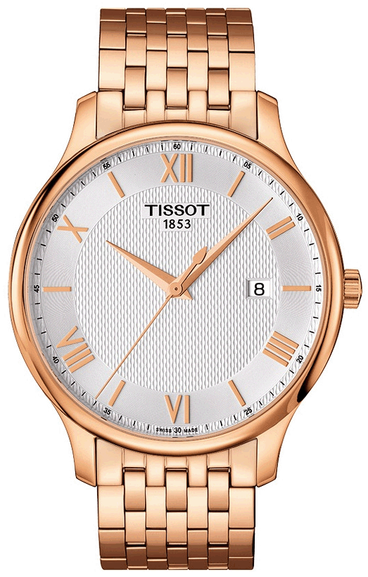  Shop Authentic Tissot T Classic Tradition White Dial Rose Gold Steel Strap Watch For Women - T063.610.33.038.00 - Luxxuri