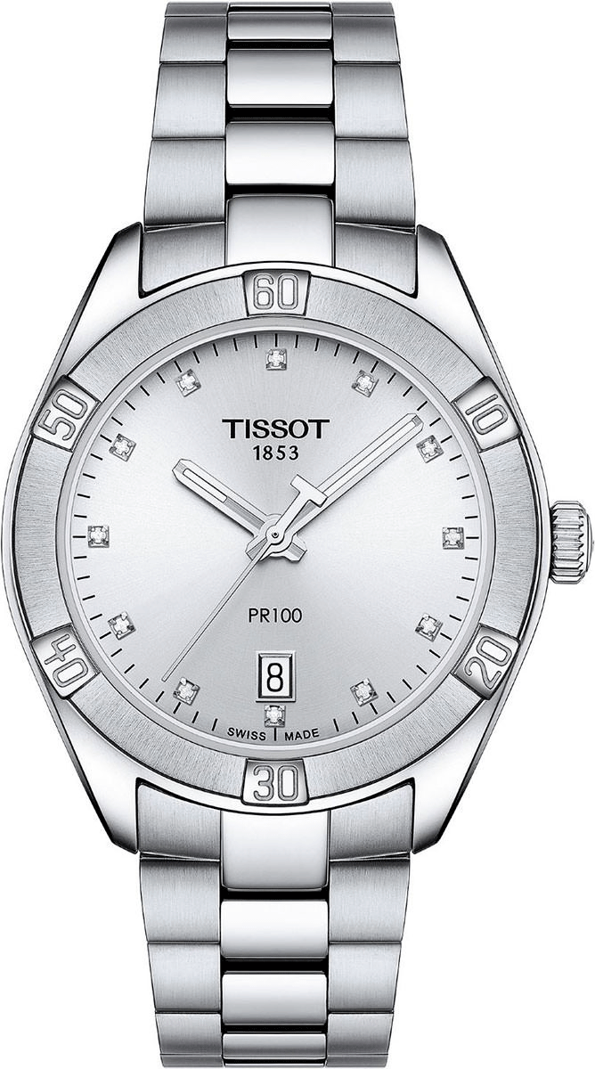  Shop Authentic Tissot T Classic PR 100 Sport Chic Lady Watch For Women - T101.910.11.036.00 - Luxxuri