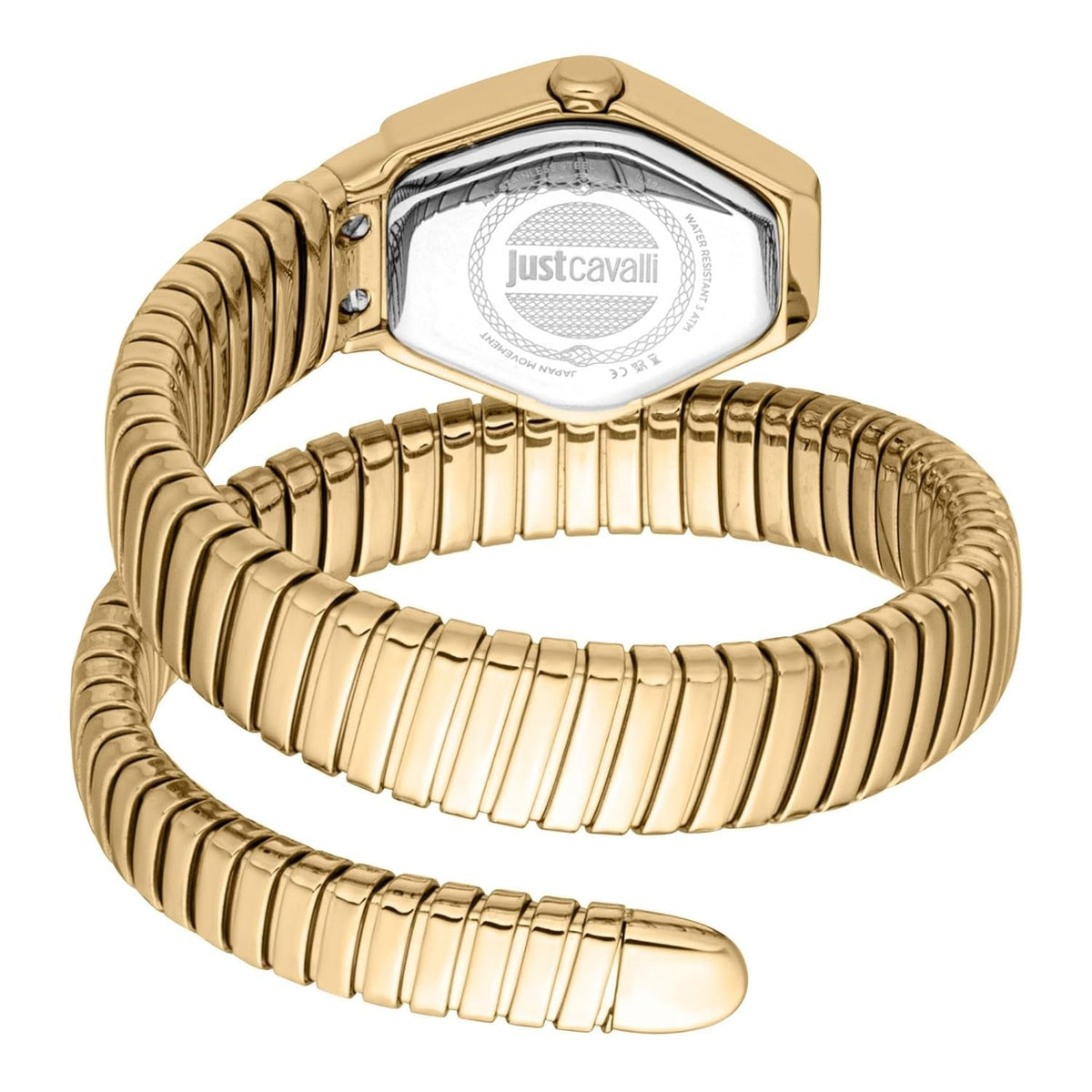 Just Cavalli Splora Gold Dial Gold Steel Strap Watch for Women - JC1L394M0025