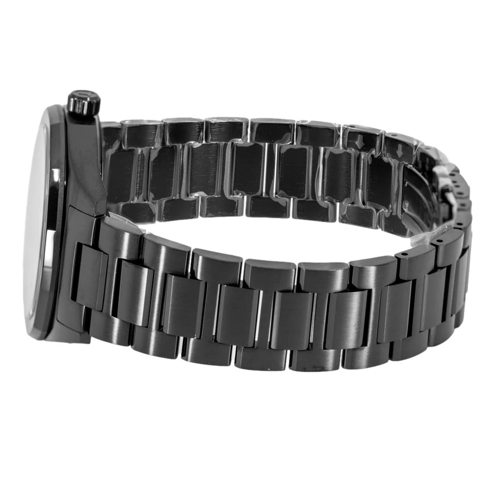 Tissot PRC 100 Solar Quartz Black Dial Black Steel Strap Watch for Men - T151.422.33.051.00