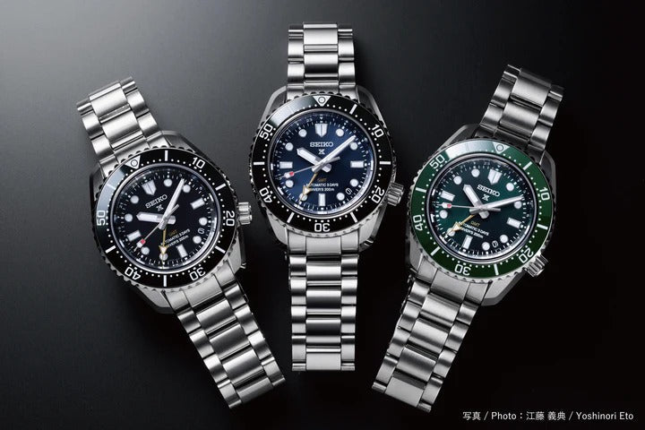 Seiko Prospex Diver Scuba Automatic Blue Dial Silver Steel Strap Watch for Men - SBEJ021