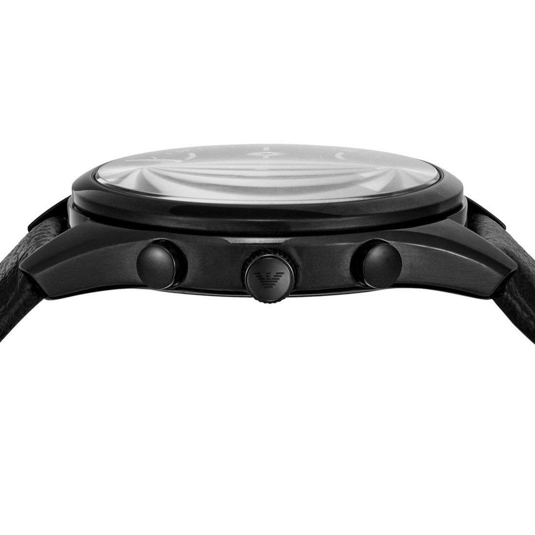  Shop Authentic Emporio Armani Antonio Chronograph Black Dial Black Leather Strap Watch for Men - AR11583 - Luxxuri