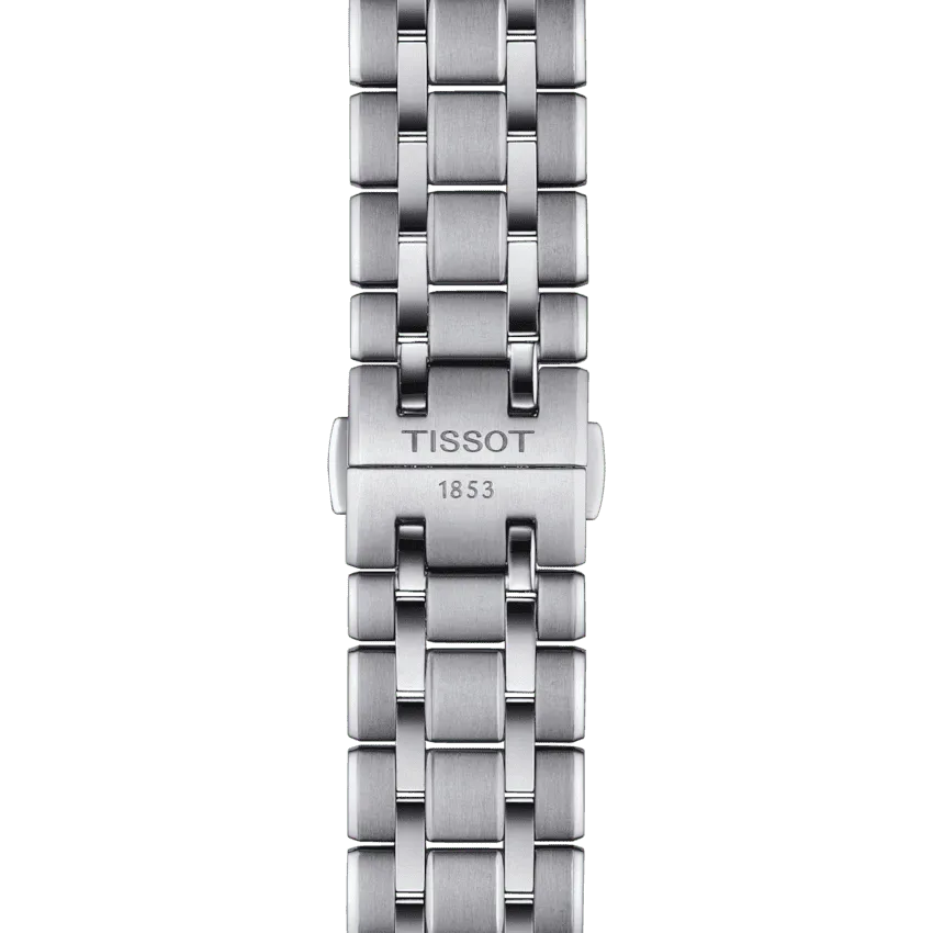 Tissot Chemin Des Tourelles Powermatic 80 Grey Dial Silver Steel Strap Watch for Men - T139.407.11.068.00