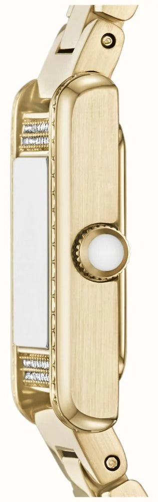 Shop Authentic Emporio Armani Genni Crystals Gold Dial Gold Steel Strap Watch for Women  - AR11663 - Luxxuri