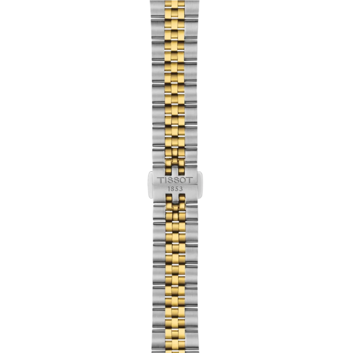 Tissot Ballade Quartz Silver Dial Two Tone Steel Strap Watch for Women - T156.210.22.031.00
