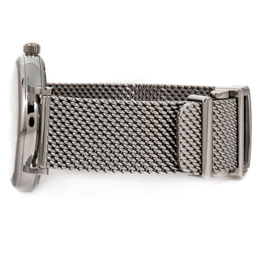  Shop Authentic IWC Portofino Automatic White Dial Silver Mesh Bracelet Watch for Men - IW356505 - Luxxuri