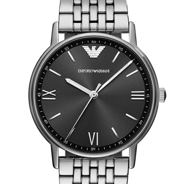  Shop Authentic Emporio Armani Kappa Quartz Grey Dial Silver Mesh Bracelet Watch For Men - AR11068 - Luxxuri