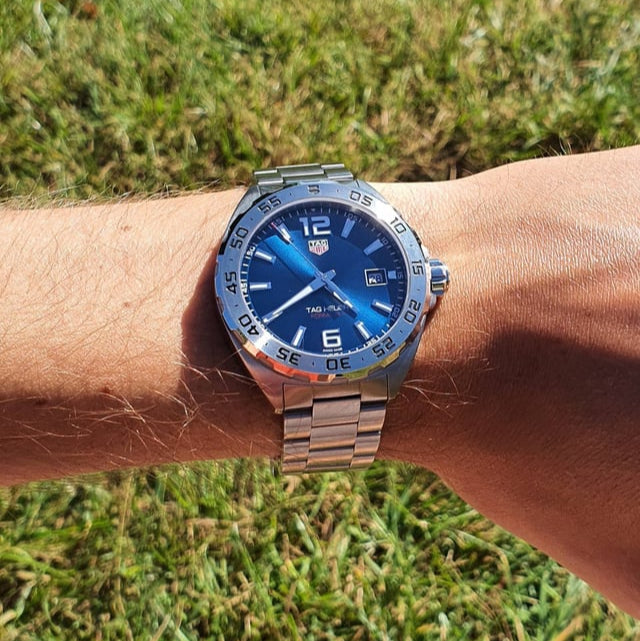  Shop Authentic Tag Heuer Formula 1 Blue Dial Watch for Men - WAZ1118.BA0875 - Luxxuri