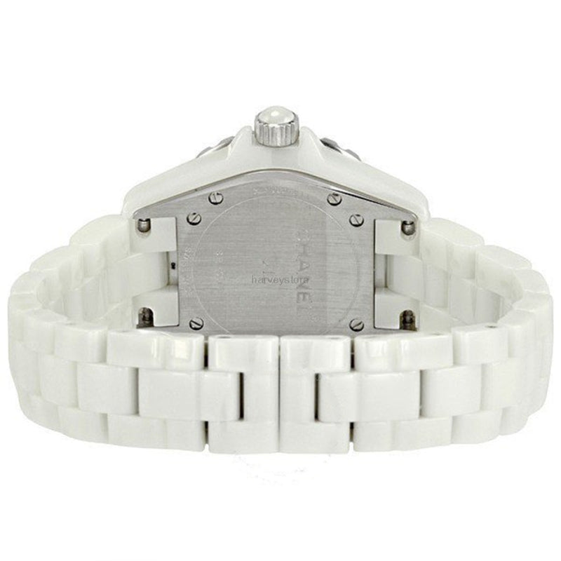  Shop Authentic Chanel J12 Ceramic White Dial White Steel Strap Watch for Women - J12 H0968 - Luxxuri