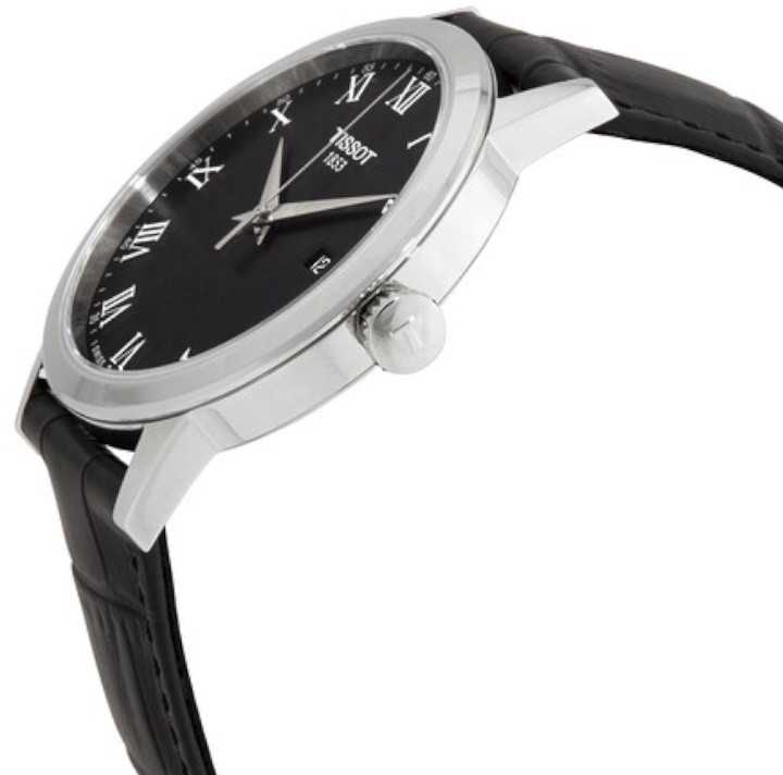  Shop Authentic Tissot T Classic Dream Black Dial Black Leather Strap Watch for Men - T122.410.16.053.00 - Luxxuri