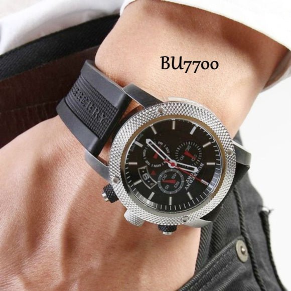  Shop Authentic Burberry Endurance Sport Chronograph Black Dial Black Rubber Strap Watch for Men - BU7700 - Luxxuri