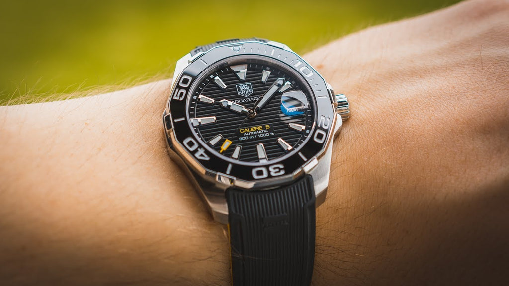  Shop Authentic Tag Heuer Aquaracer Black Dial Watch for Men - WAY111A.FT6151 - Luxxuri