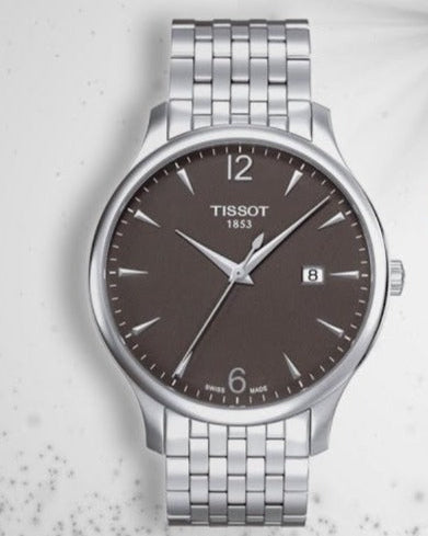  Shop Authentic Tissot T Classic Tradition Grey Dial Silver Steel Strap Watch For Men - T063.610.11.067.00 - Luxxuri