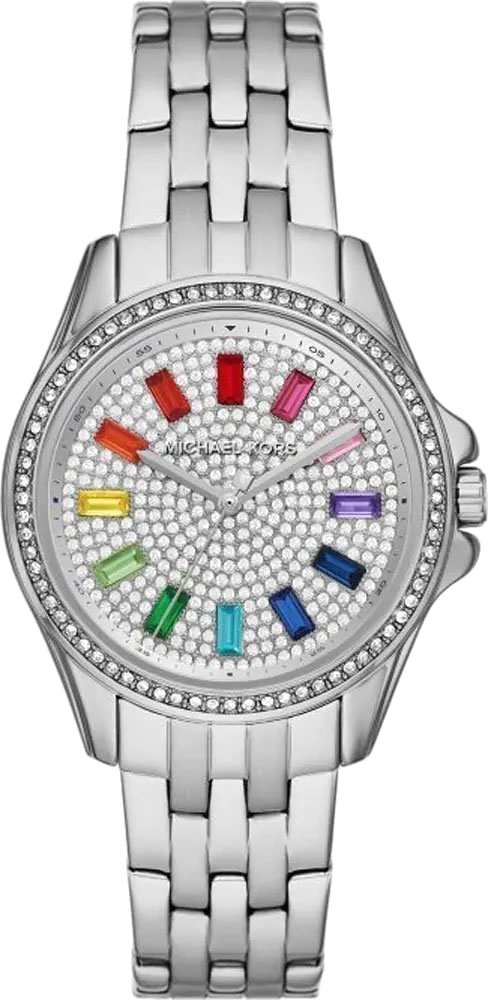  Shop Authentic Michael Kors Pilot Quartz Silver Dial Silver Steel Strap Watch For Women - MK7368 - Luxxuri
