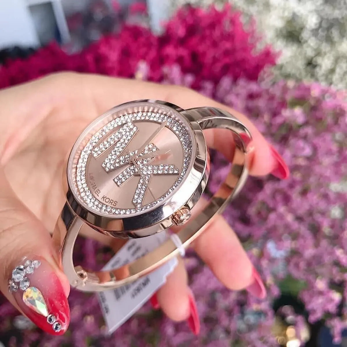  Shop Authentic Michael Kors Blakley Crystals Rose Gold Dial Rose Gold Steel Strap Watch for Women - MK3631 - Luxxuri