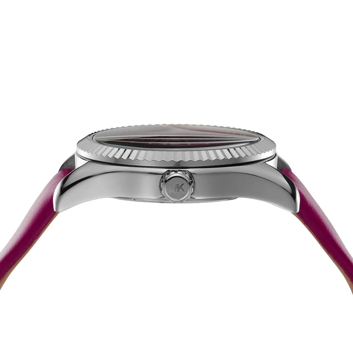 Shop Authentic Michael Kors Lexington Quartz Fuchsia Dial Fuchsia Leather Strap Watch For Women - MK4749 - Luxxuri