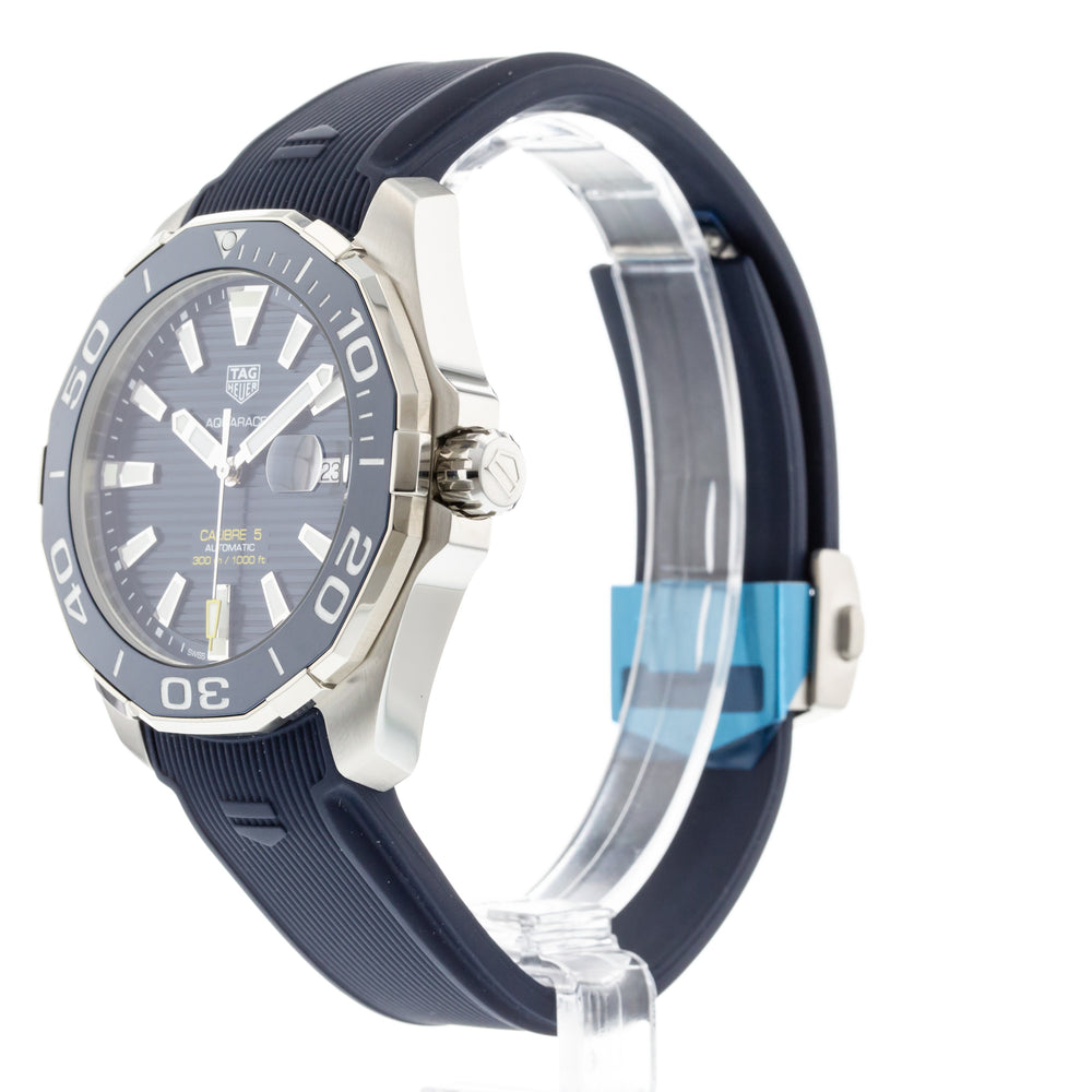  Shop Authentic Tag Heuer Aquaracer Blue Dial Watch for Men - WAY201B.FT6150 - Luxxuri