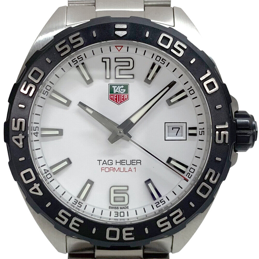  Shop Authentic Tag Heuer Formula 1 White Dial Watch for Men - WAZ1111.BA0875 - Luxxuri