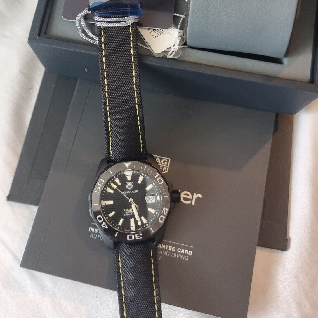  Shop Authentic Tag Heuer Aquaracer Black Dial Watch for Men - WAY218A.FC6362 - Luxxuri