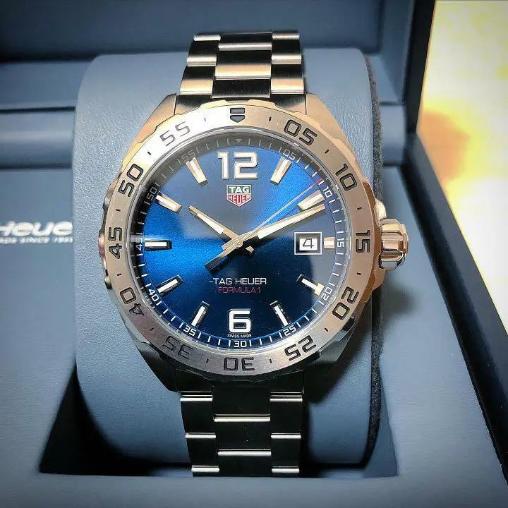  Shop Authentic Tag Heuer Formula 1 Blue Dial Watch for Men - WAZ1118.BA0875 - Luxxuri