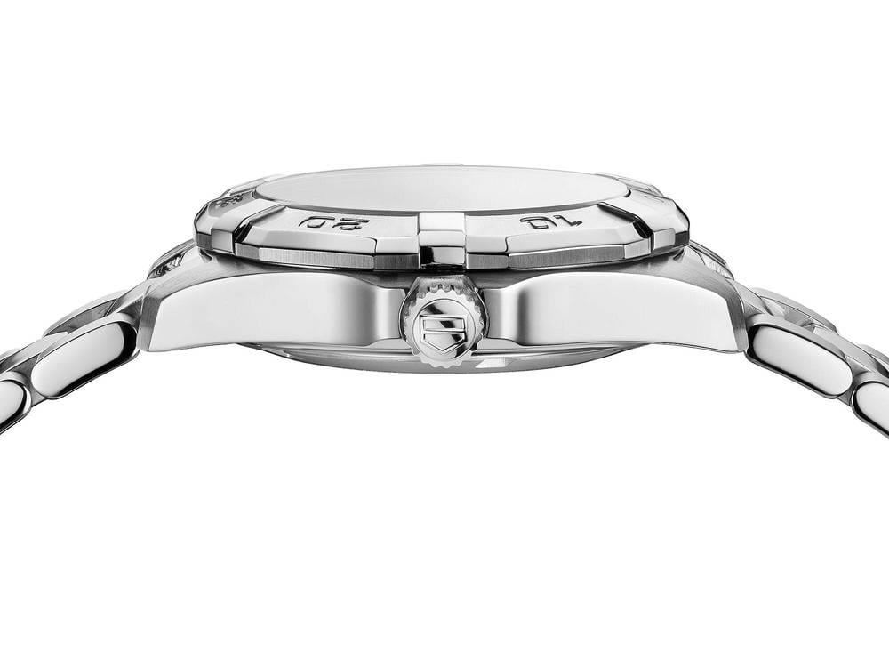  Shop Authentic Tag Heuer Aquaracer White Mother of Pearl Dial Watch for Women - WBD1314.BA0740 - Luxxuri