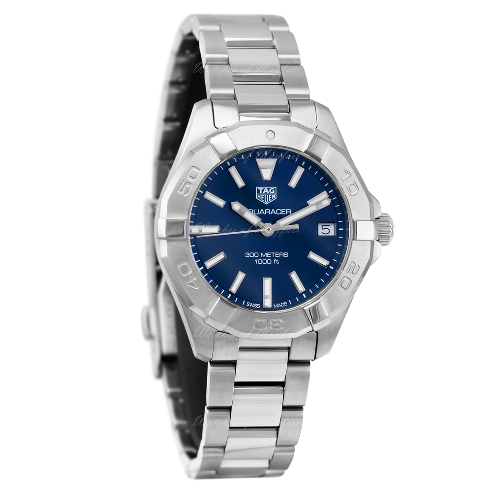  Shop Authentic Tag Heuer Aquaracer Blue Dial Watch for Women - WBD1312.BA0740 - Luxxuri