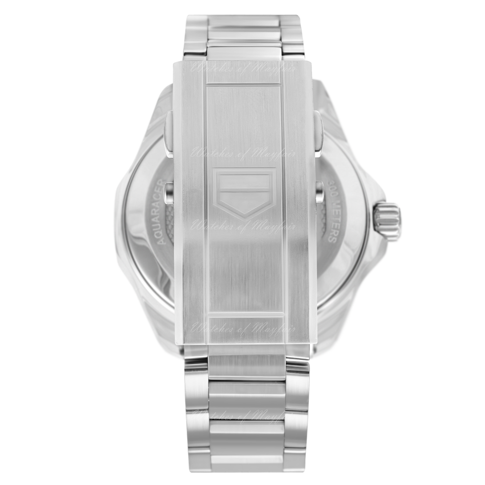  Shop Authentic Tag Heuer Aquaracer Professional 300 Automatic Black Dial Silver Steel Strap Watch for Men - WBP201A.BA0632 - Luxxuri